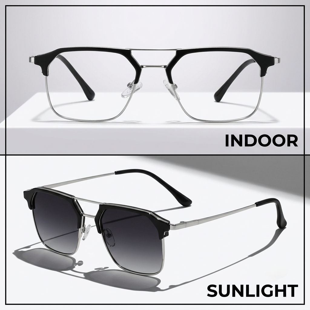 Premium Photochromic Solar Glasses