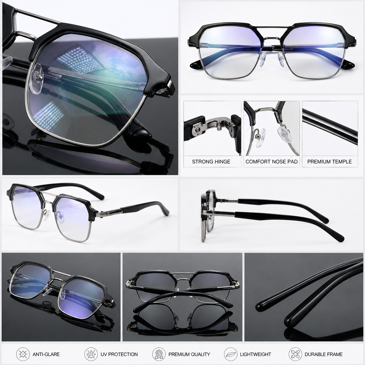 Premium Photochromic Solar Glasses