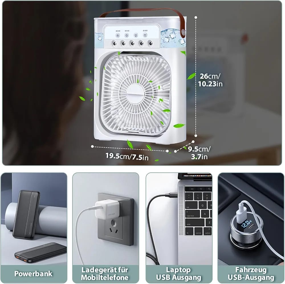 3 In 1 Air Conditioning Fan Spray